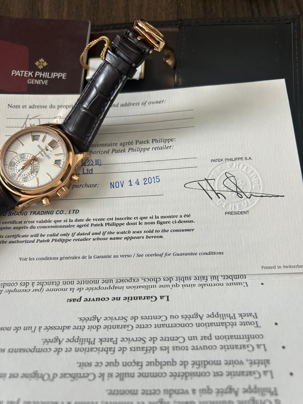 Patek Philippe Annual Calendar Chronograph